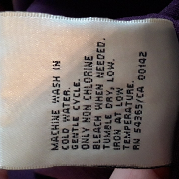 2 pc purple pant suit 22W - Picture 4 of 9